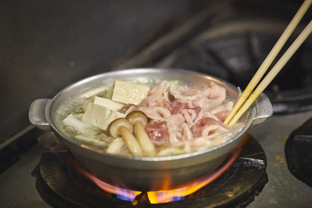 すぐに煮立つので意外と提供は早い