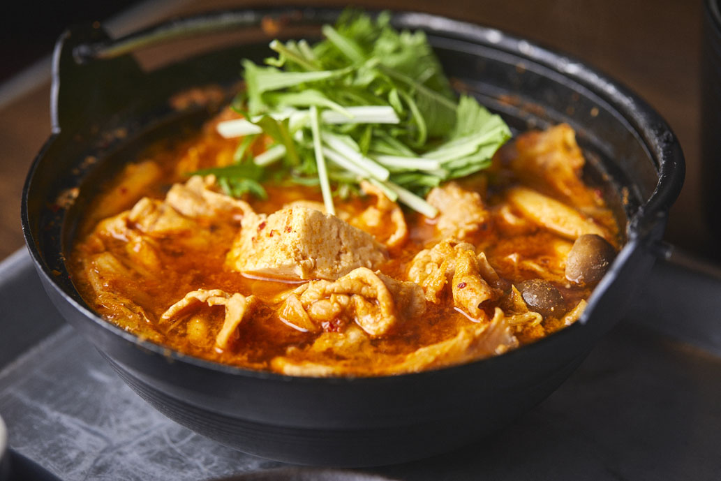 「キムチ鍋」1000円