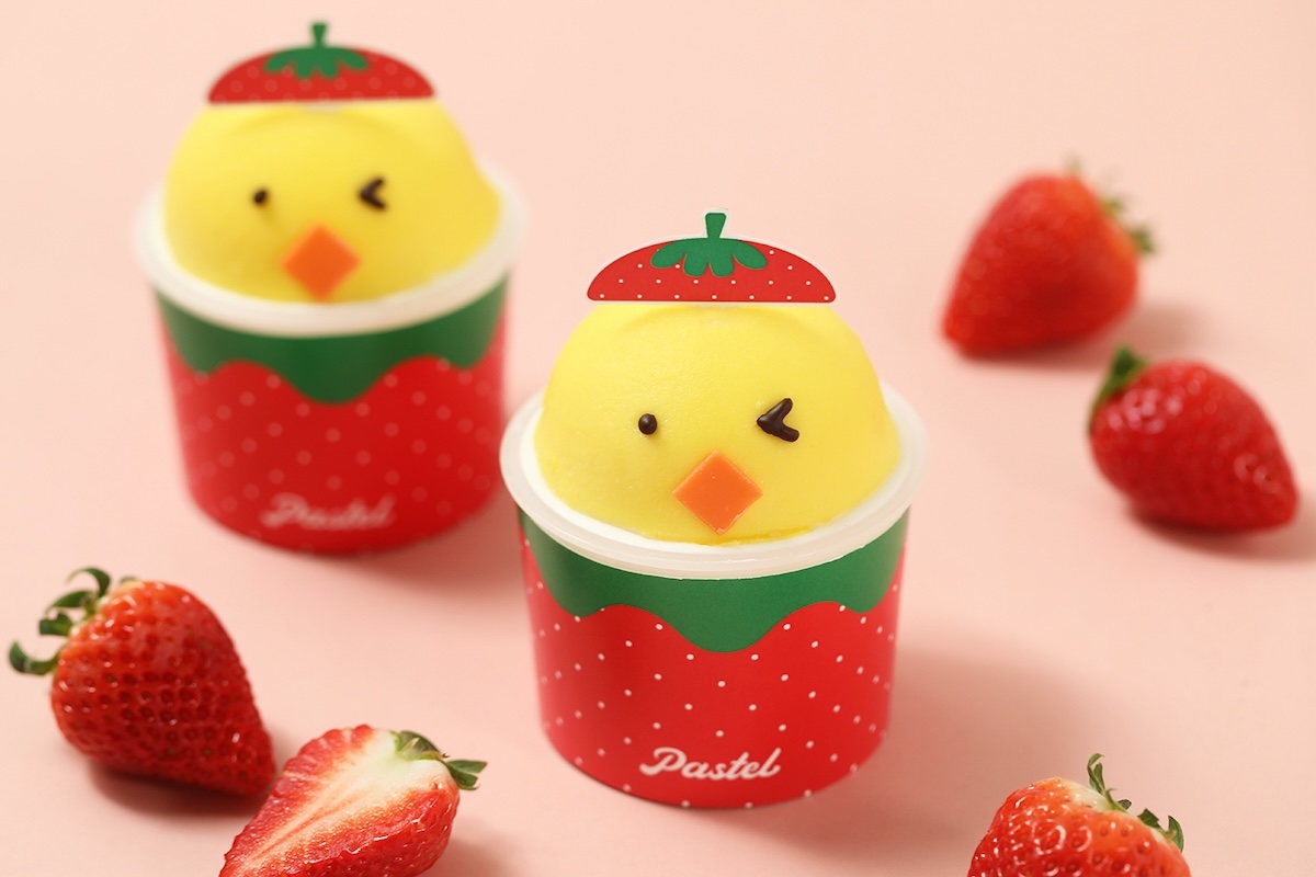 「いちごタマコプリン」602円