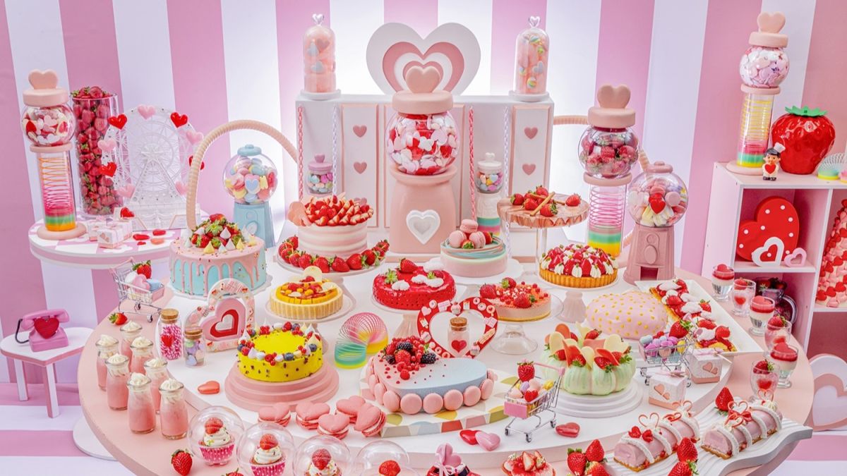【ヒルトン東京】イチゴ＆ハートのキュートなコラボ！年に一度のイチゴの祭典 「ストロベリー・ハートファクトリー」