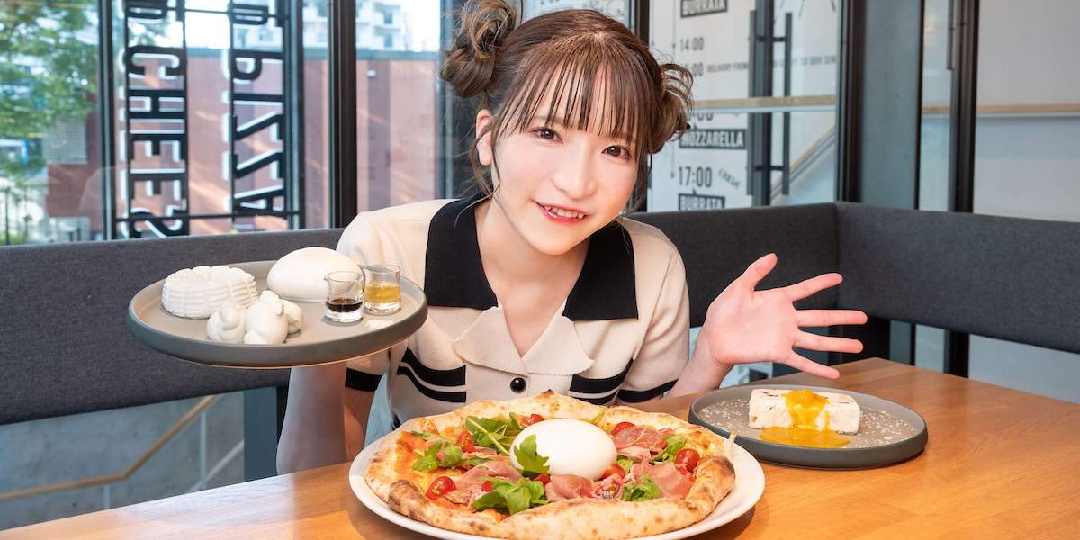 話題沸騰中！「GOOD CHEESE GOOD PIZZA 渋谷」で幻のフレッシュチーズ“ブッラータ”を堪能♪【大食いアイドルもえのあずきの絶品グルメ76】