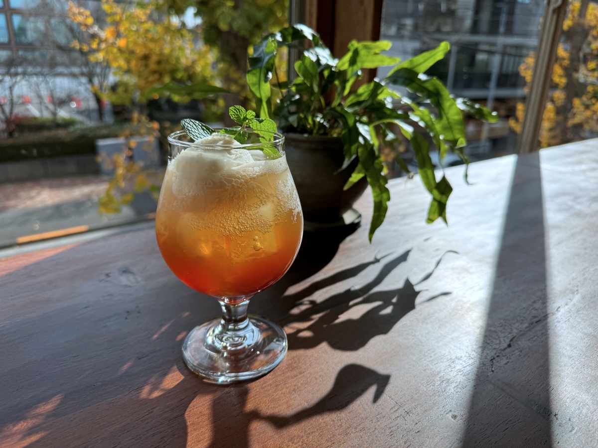 「スパイスティーソーダフロート」800円