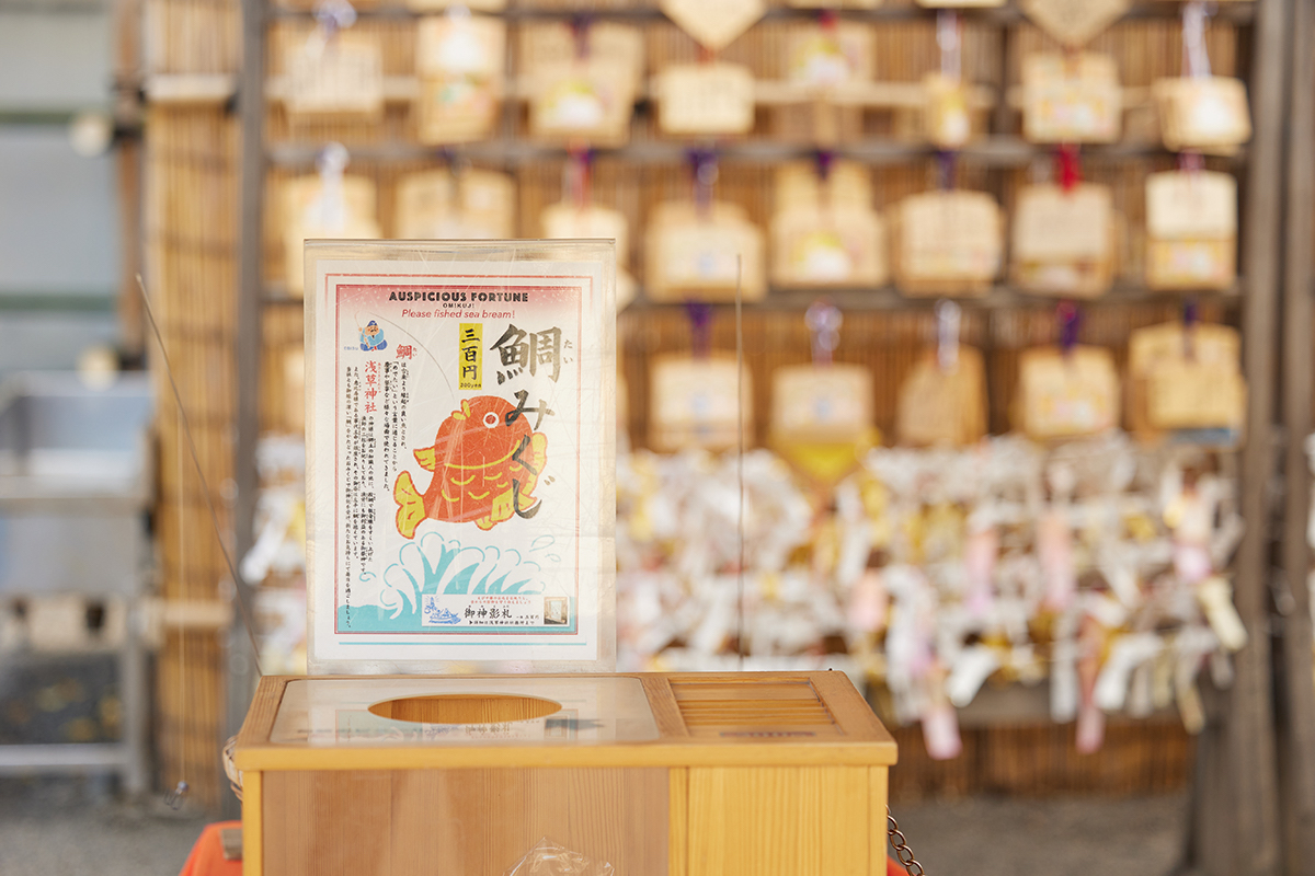 「鯛みくじ」初穂料300円