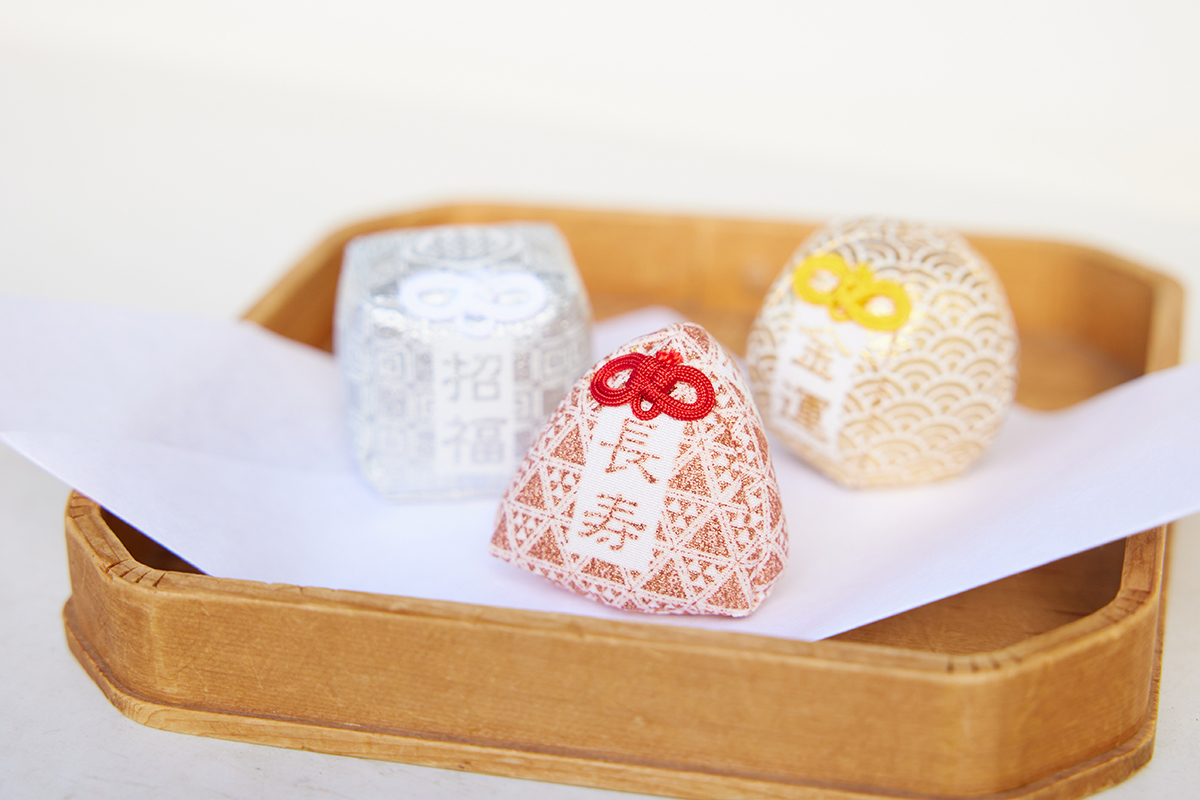 「金運守・招福守・長寿守」初穂料各1000円