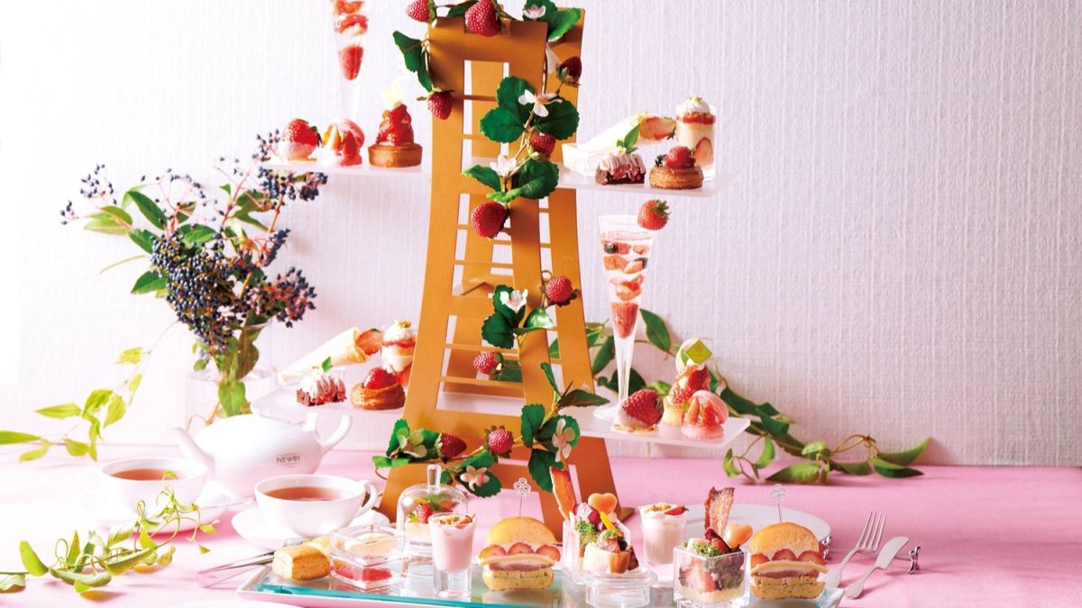 【横浜ロイヤルパークホテル】待望のイチゴの季節が到来！数量限定の「ランドマークアフタヌーンティー“Strawberry”」を販売開始