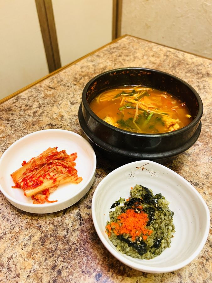 蟹味噌ポックンパッとメウンタン