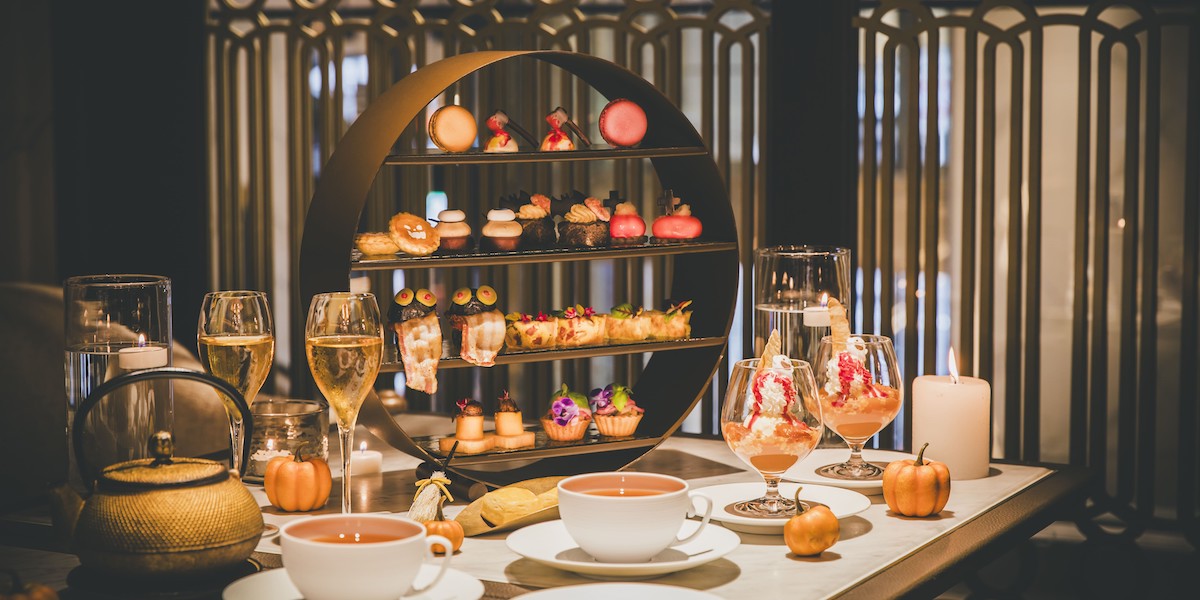 【フォションホテル京都】おいしいおばけたち大集合！　ハロウィン限定アフタヌーンティー