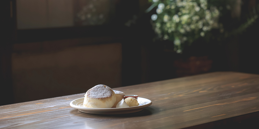 【金沢】「Cafe たもん」でひがし茶屋街発の名物パンケーキを