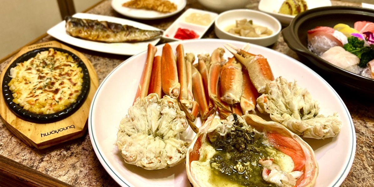 【韓国現地レポ】韓国でカニを気軽に食べられる「ランチカニ定食」があるお店！