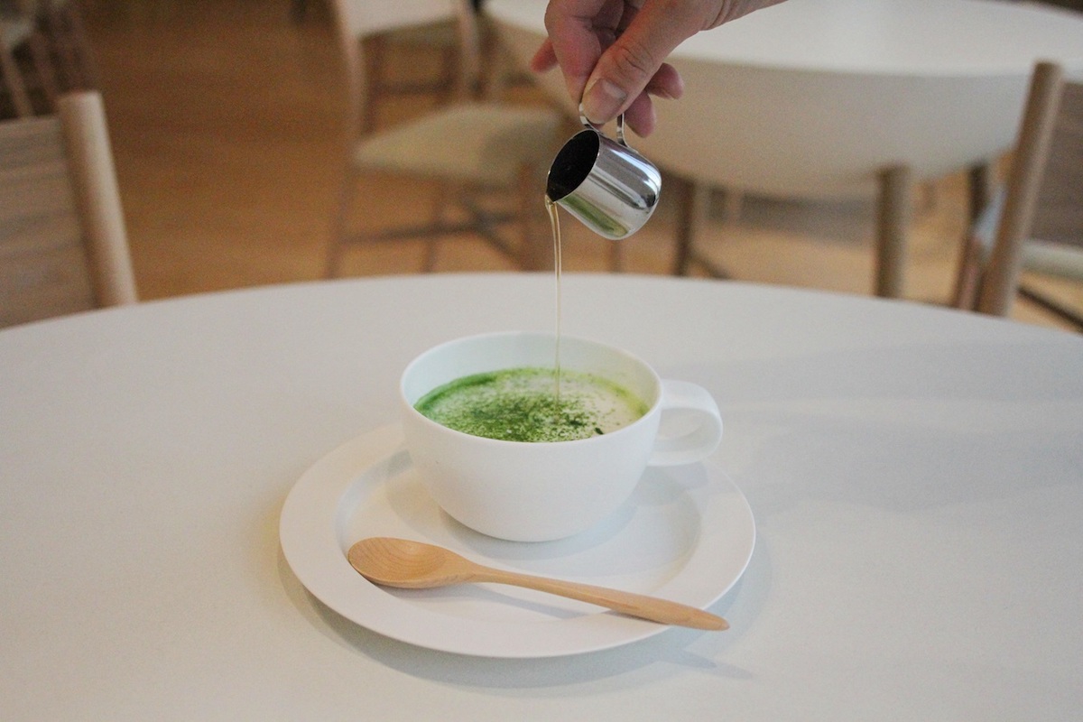 「素敵な素材と出会ったチャ」から名付けられた「ミクスチャ（抹茶）」950円