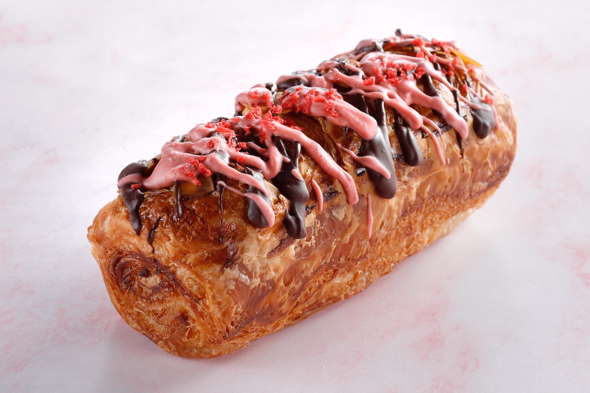 「いちごアーモンドチョコデニッシュ」350円