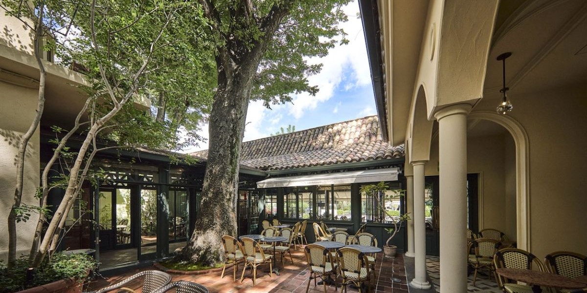 代官山「カフェ・ミケランジェロ」まるでヨーロッパな空間でいただく本格イタリアン