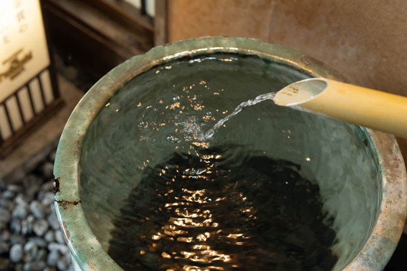 かつて善光寺七池のひとつ、有方(ありかた)池があった場所。豊富な湧水に恵まれていたからこそ、おいしいそばが作られたのでしょう