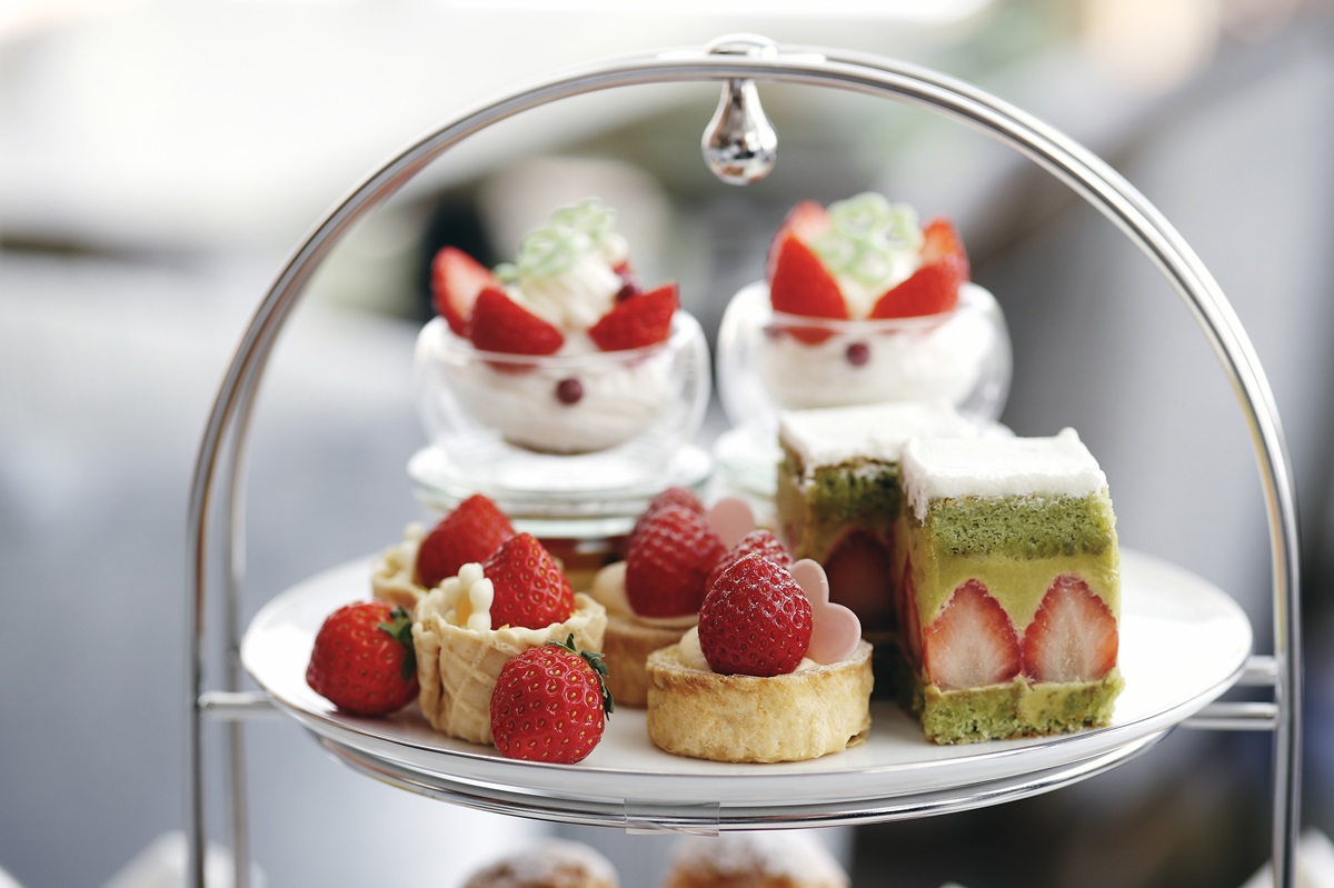 「ストロベリー&ピスタチオ アフタヌーンティー」イメージ
