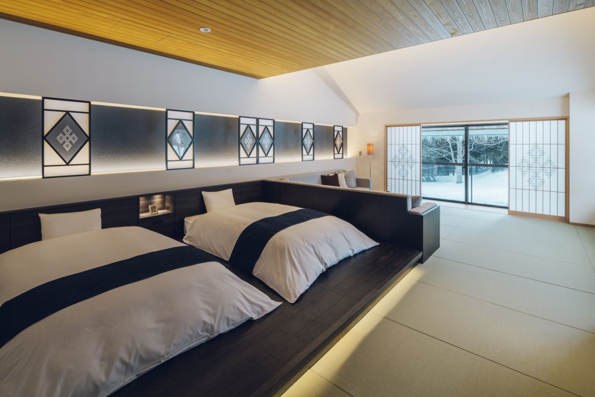 和室リビングスペース付き客室