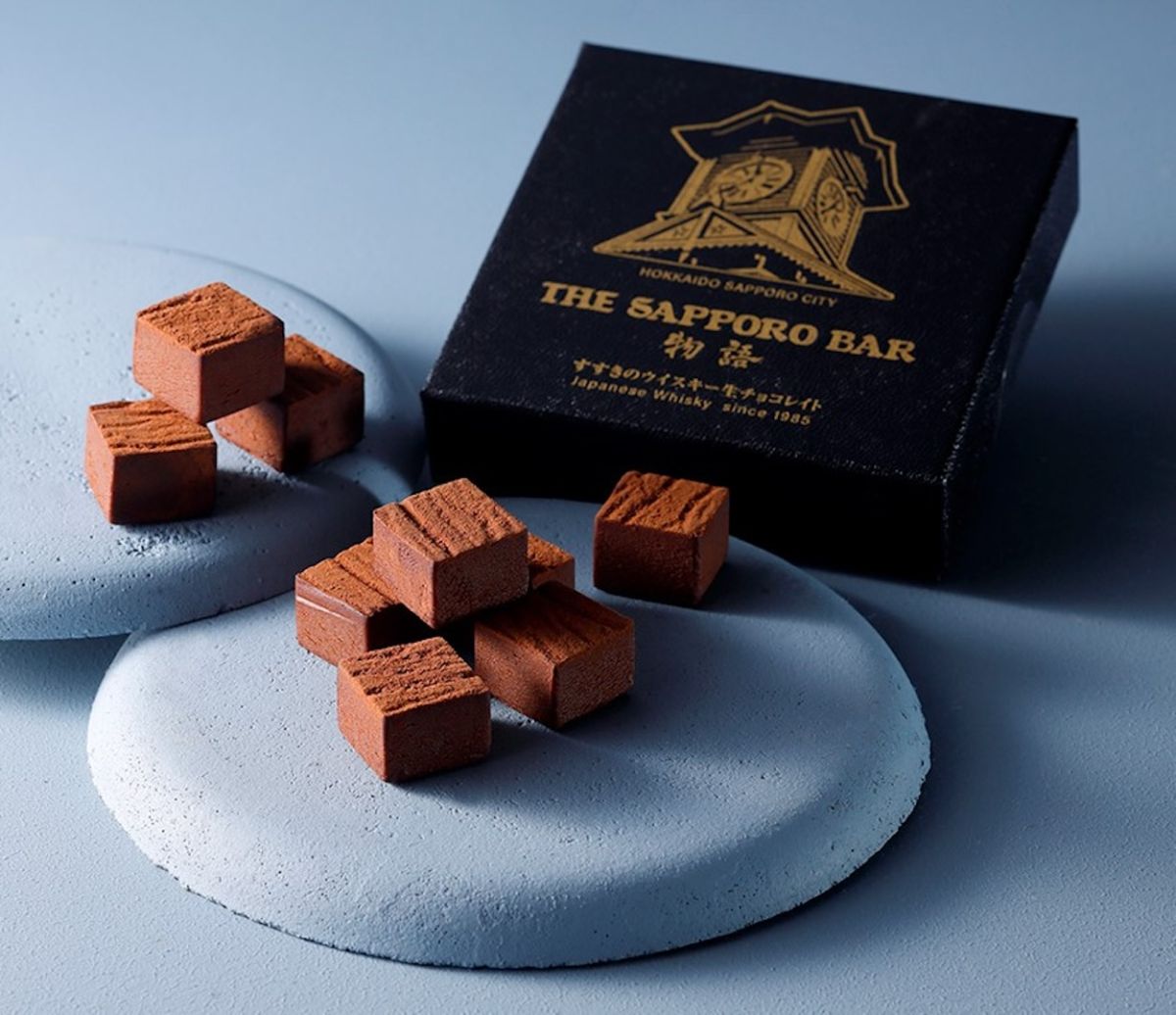 「すすきのウイスキー生チョコレイト（9個入り）」1300円/THE NIKKA BAR
