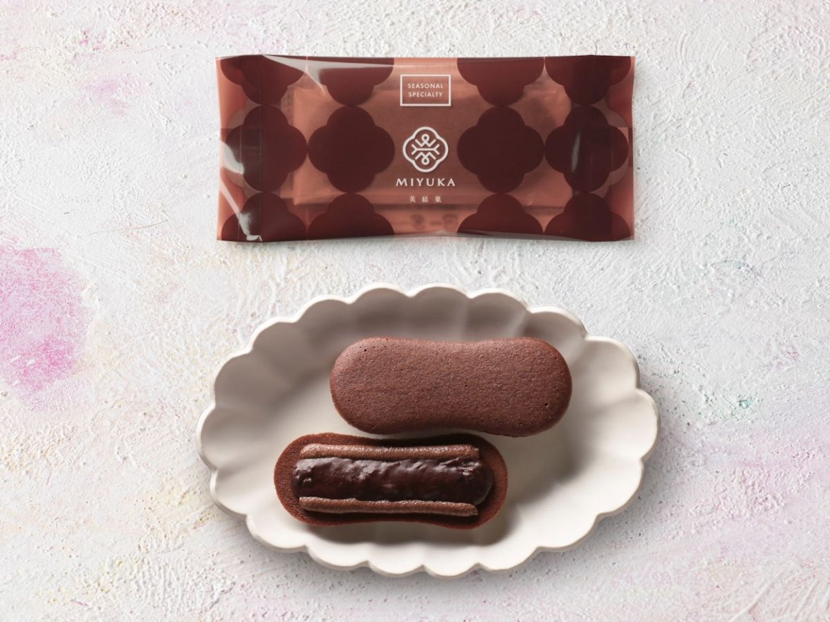 「美結菓 生バターとショコラあんのふわシャリ サンド」1個350円/MIYUKA