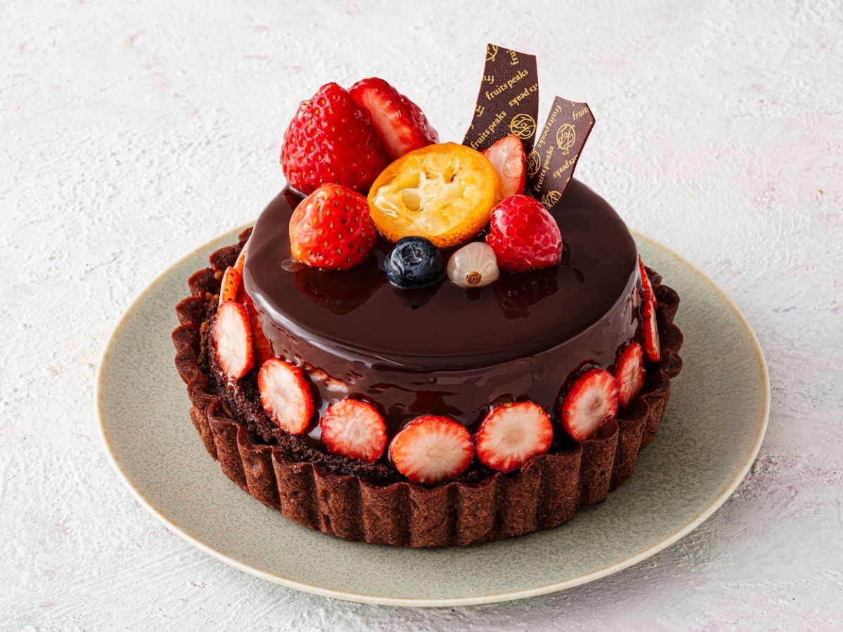 「ミロワール・ショコラ」1台(直径約13cm)3078円/フルーツピークス