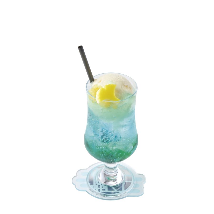 USJ鬼滅 「時透無一郎」一葉クリームソーダ