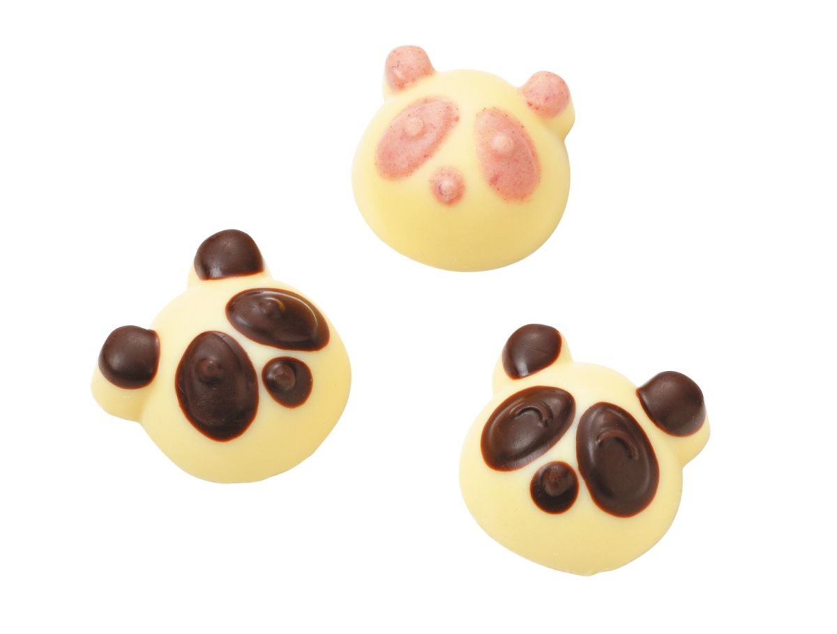 ショコラボ　＜1/31(水)～＞  「ショコラdeパンダ9個」 (ブラン8個・ピンク1個) 1,404円　