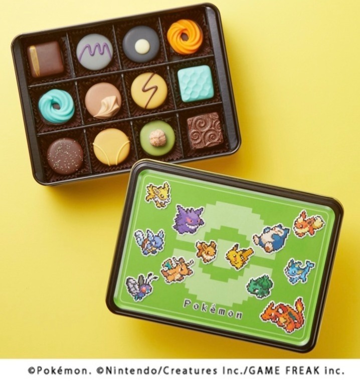ポケモン meets メリーチョコレート「よくばりアソートボックス」2376円
