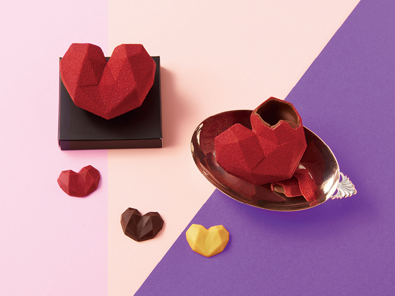 ブボ・バルセロナ「チョコスカルプチャー マイハート プティ」3490円