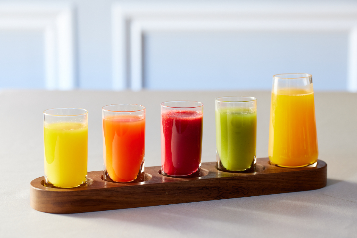 神戸北野ホテル朝食「飲むサラダ」