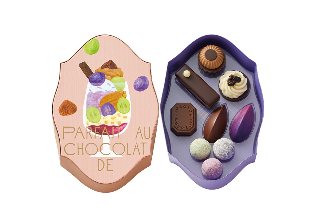 「夢みるぶどう（ぶどうとモンブランのパフェ）」1296円