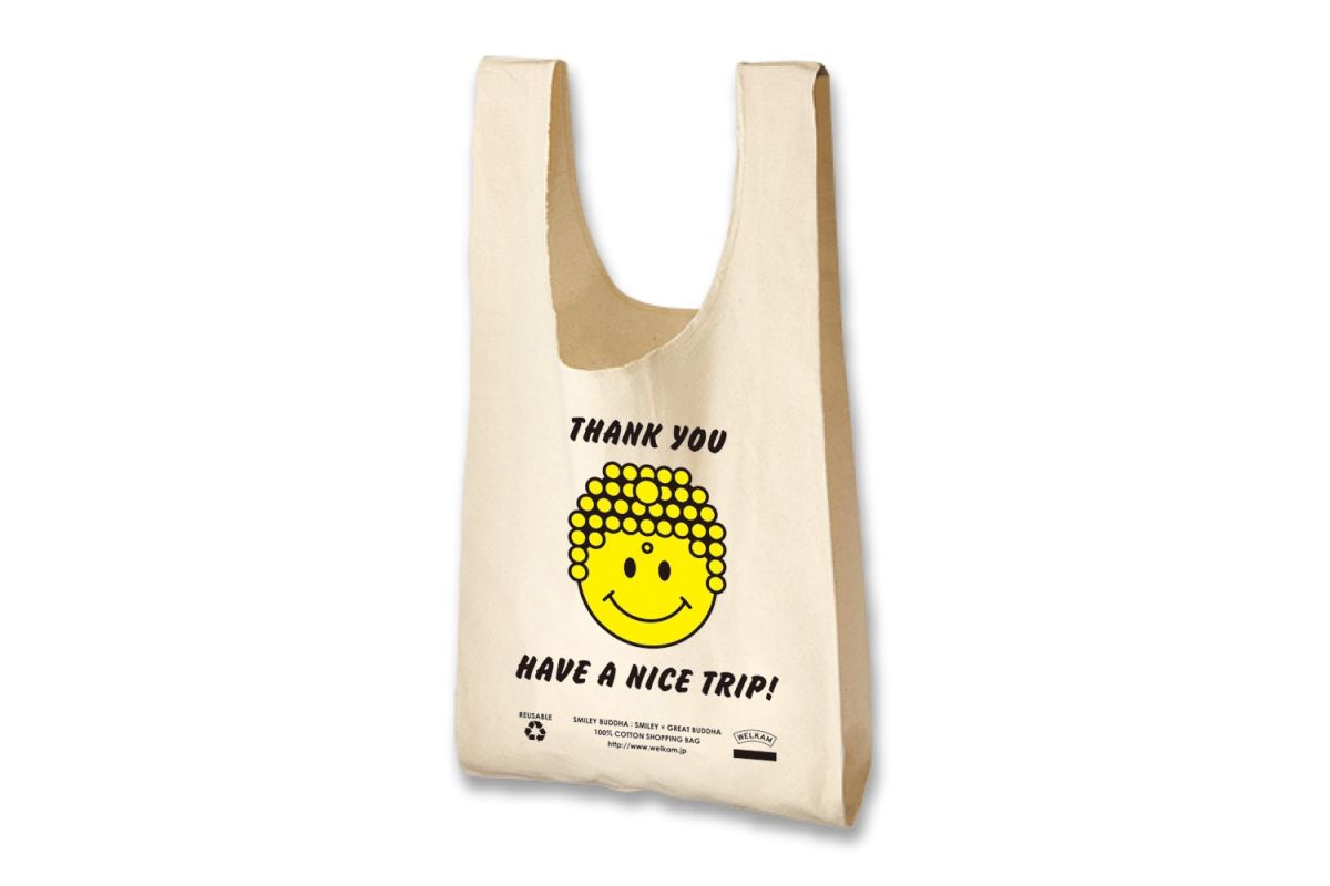 「SMILEY BUDDAエコバッグ」1320円