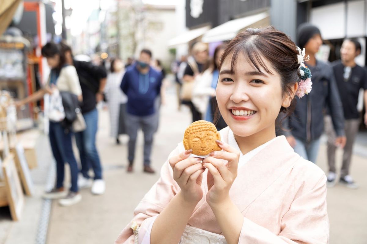 大仏焼きと一緒に