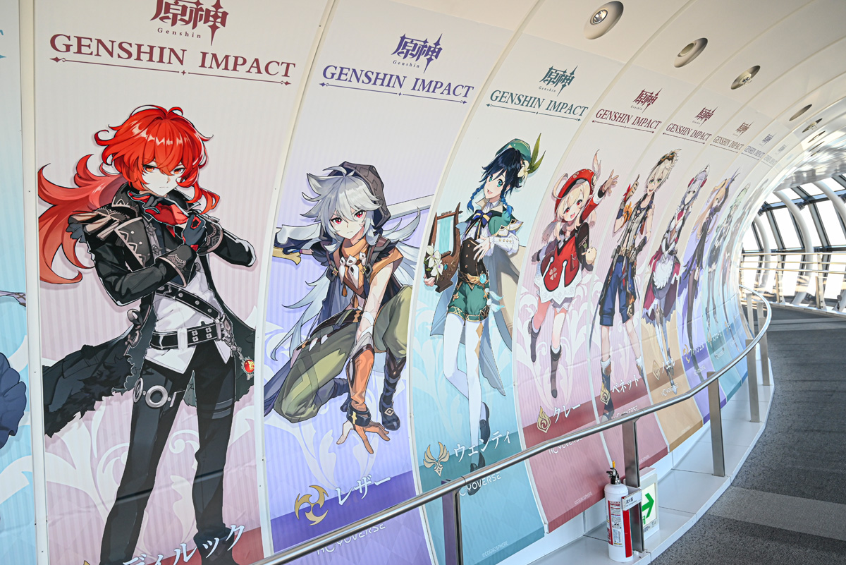 歴代キャラクターたちが並んでいるだけでも感服……！