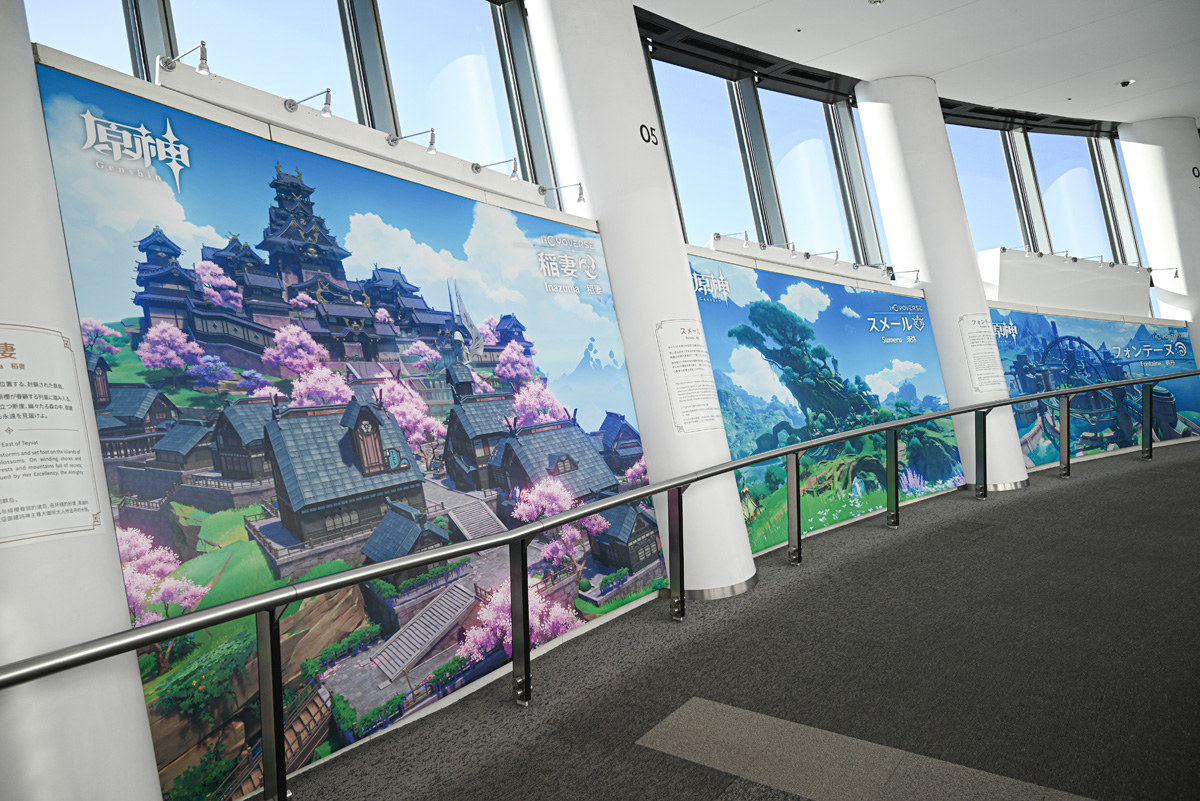 一面に広がる「稲妻」の風景