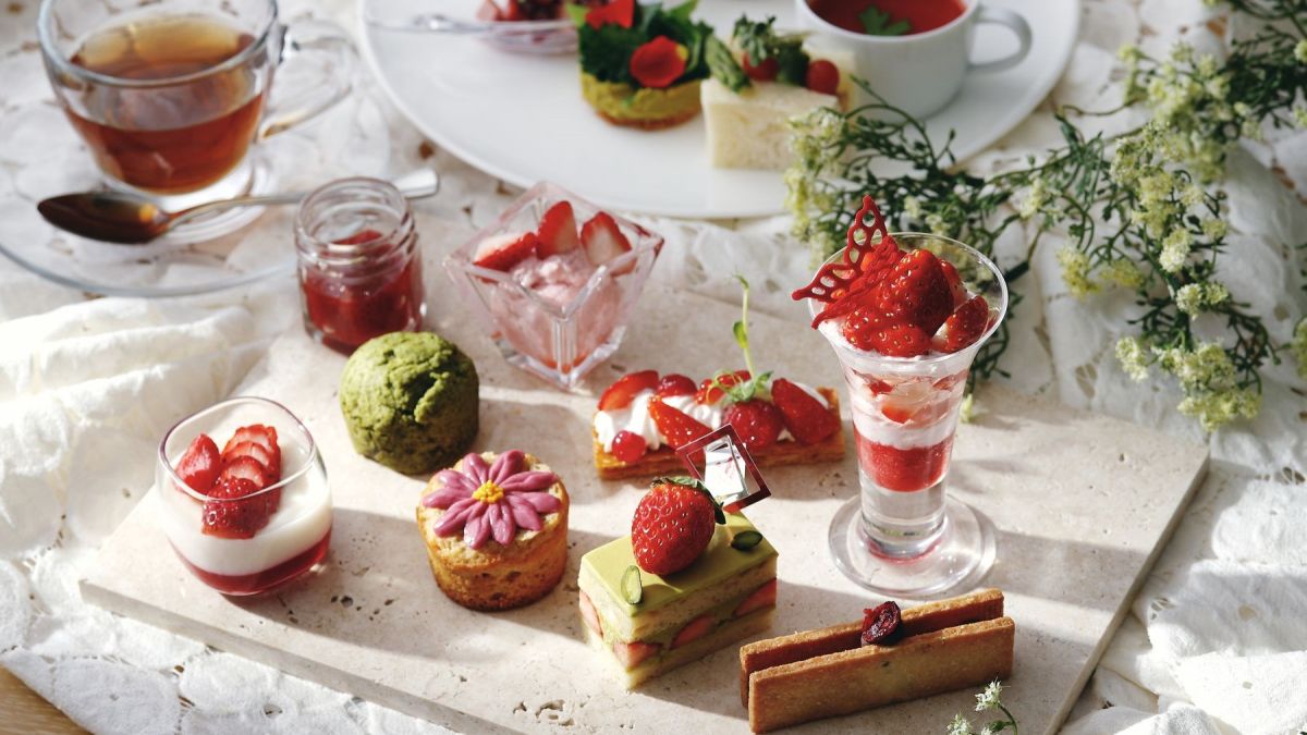 【東京マリオットホテル】春のガーデンパーティーがテーマの華やかなヴィーガンメニューを楽しむ「Vegan Afternoon Tea -Spring-」