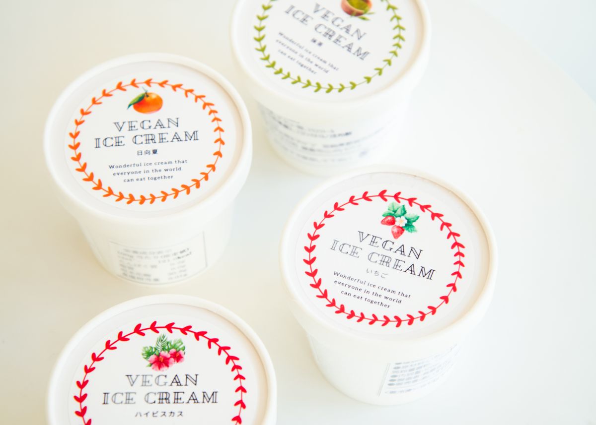 「ヴィーガンアイスクリームセット」6個入り3200円