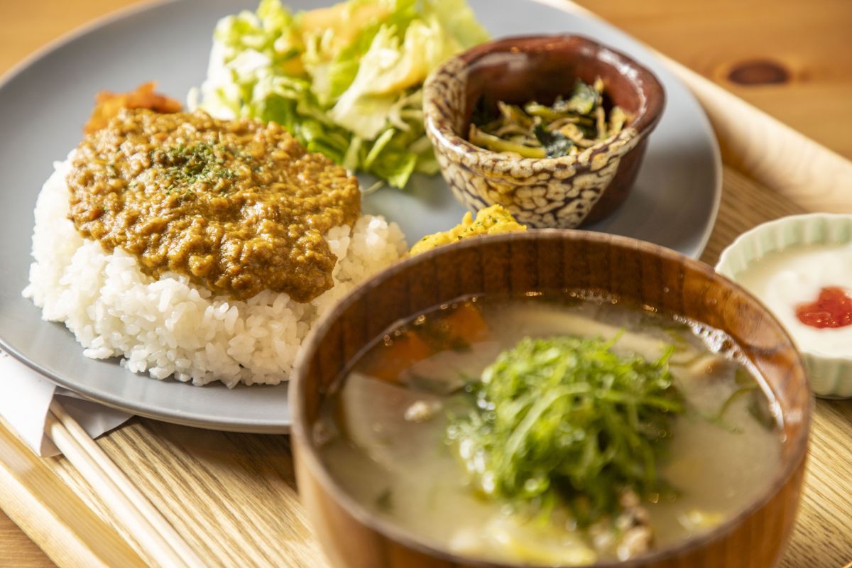結び堂「Soy Keema Curry」800円