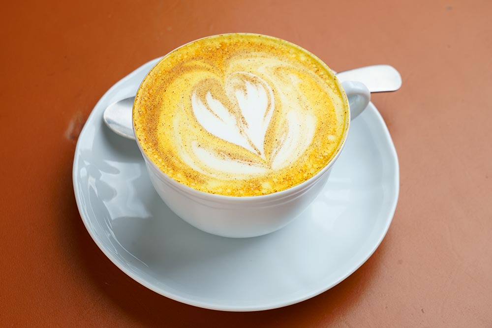 「ゴールデンカプチーノ」€6