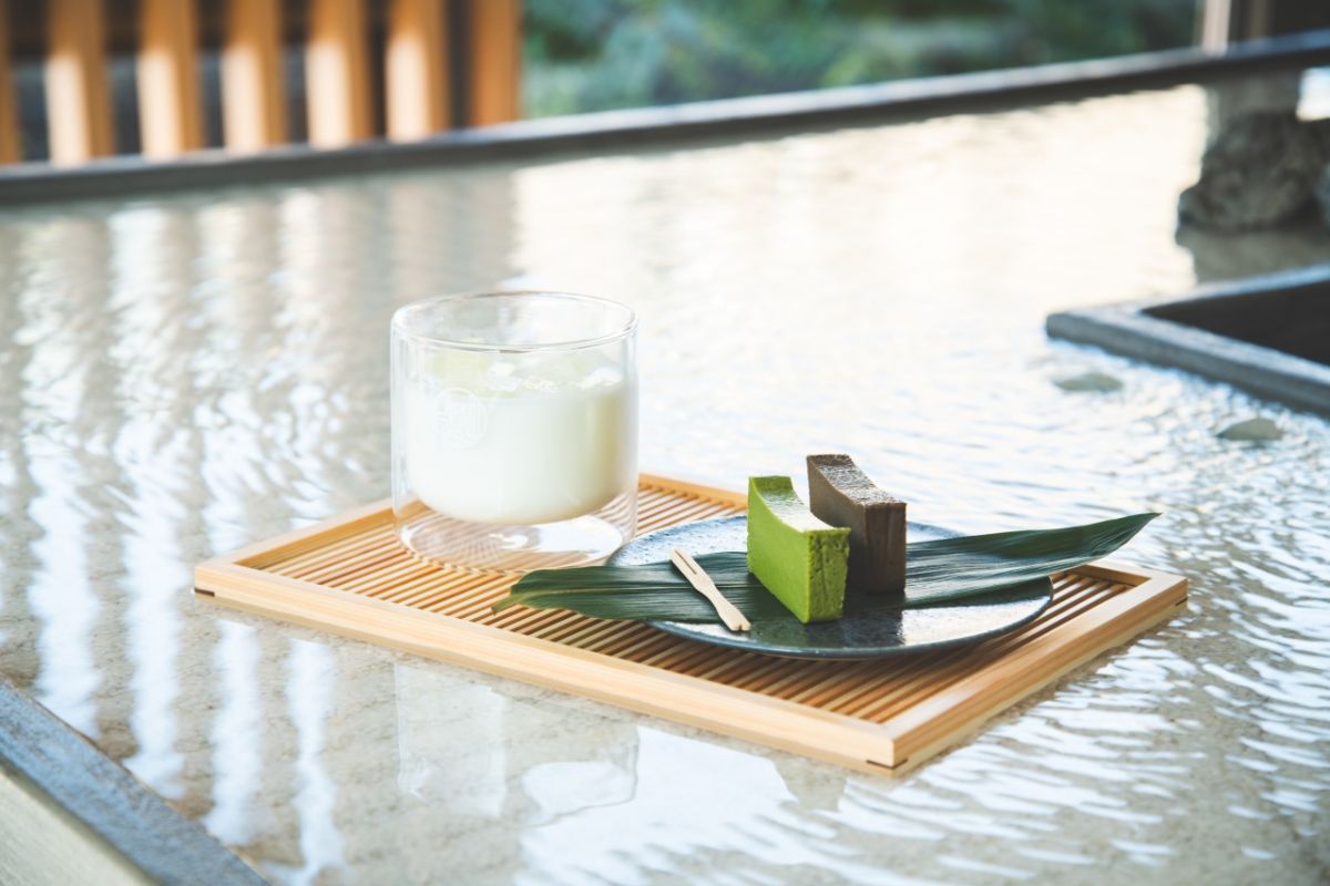 トレーを少し斜めにして撮影するのがおすすめ