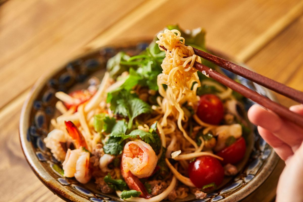 ピタックごはん ラーメンのサラダ