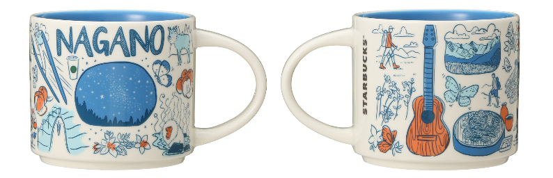 「Been There Series マグ NAGANO」414ml  1980円