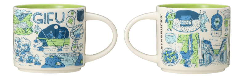 「Been There Series マグ GIFU」414ml  1980円