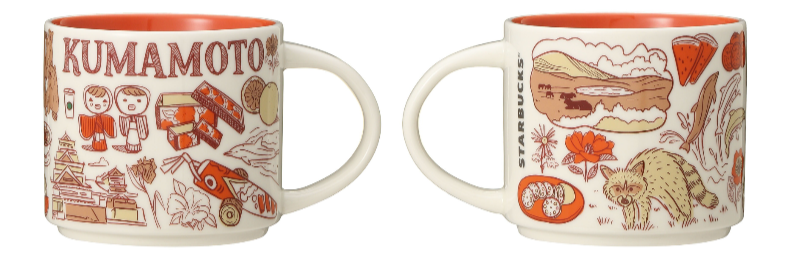 「Been There Series マグ KUMAMOTO」414ml  1980円