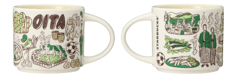 「Been There Series マグ OITA」414ml  1980円