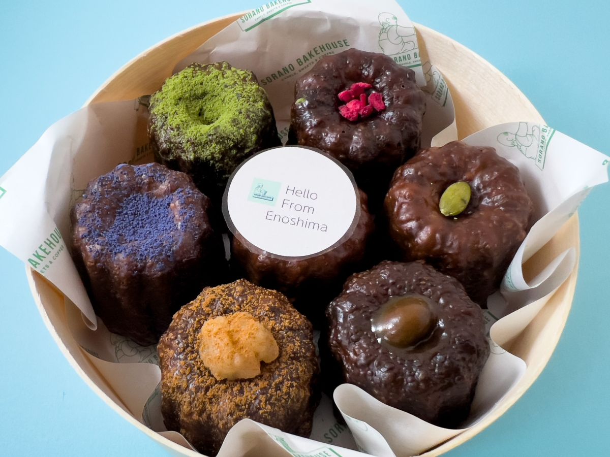 「米粉のミニカヌレ」（ギフトボックス入り）2490円／日持ち：常温で2日