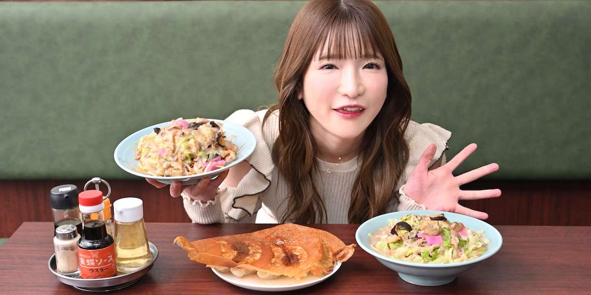「長崎飯店 渋谷店」で本場・長崎のちゃんぽん&皿うどんを満喫♪【大食いアイドルもえのあずきの絶品グルメ77】
