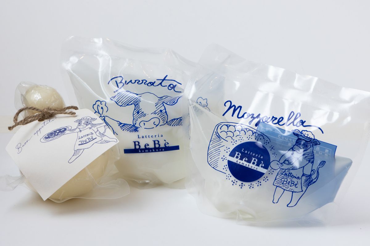 「カチョカヴァッロ」約170g 1460円、「ブッラータ」約150g 1360円、「モッツァレラ」約100g 630円／日持ち：冷蔵で5〜10日