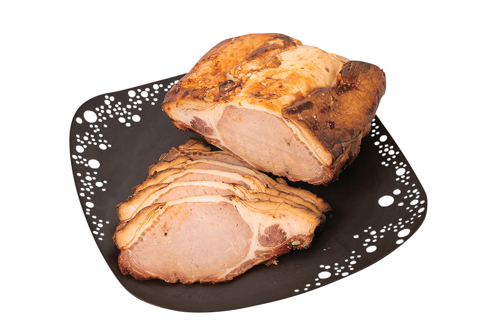 「黒豚焼豚」100g594円／日持ち：冷蔵で3日