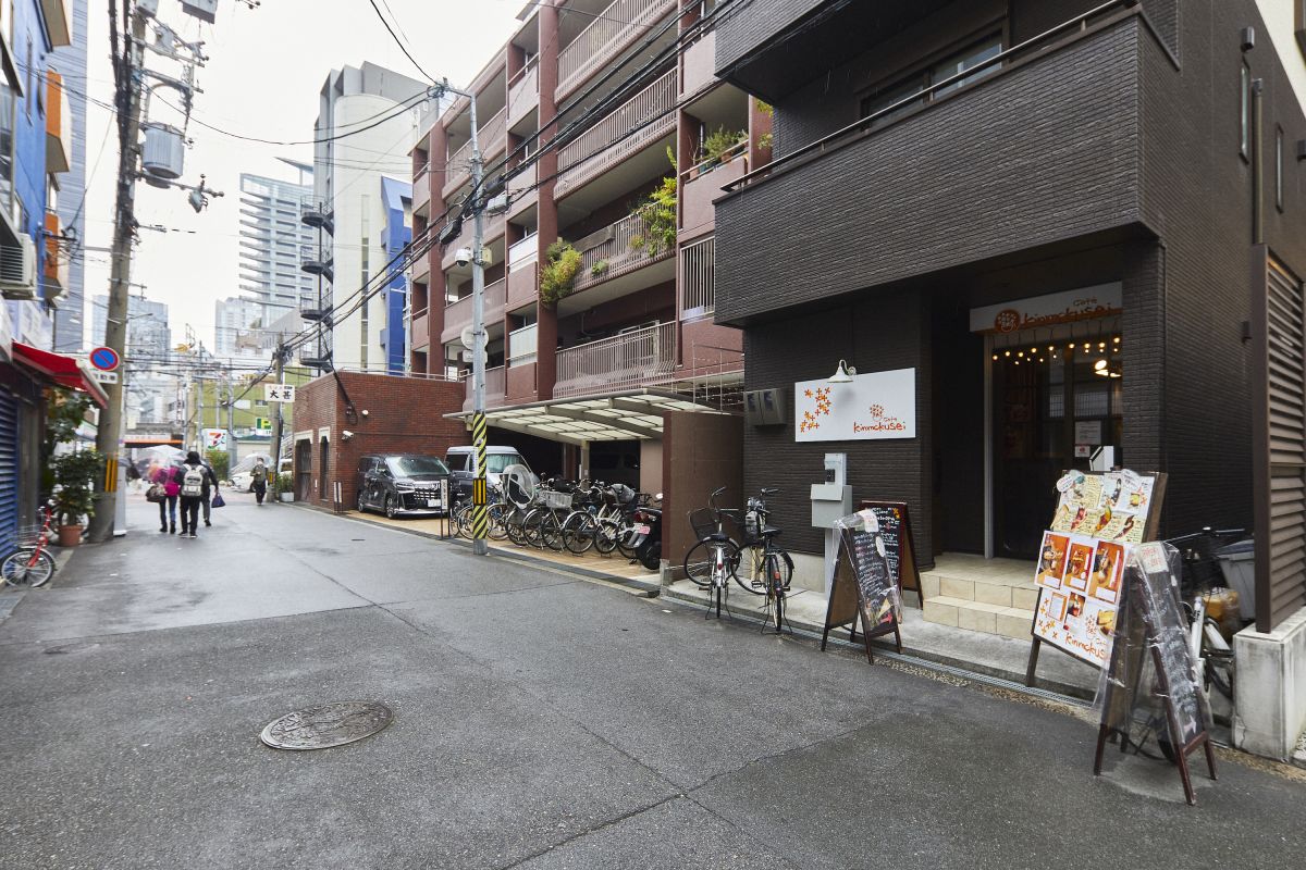 カフェ キンモクセイ外観