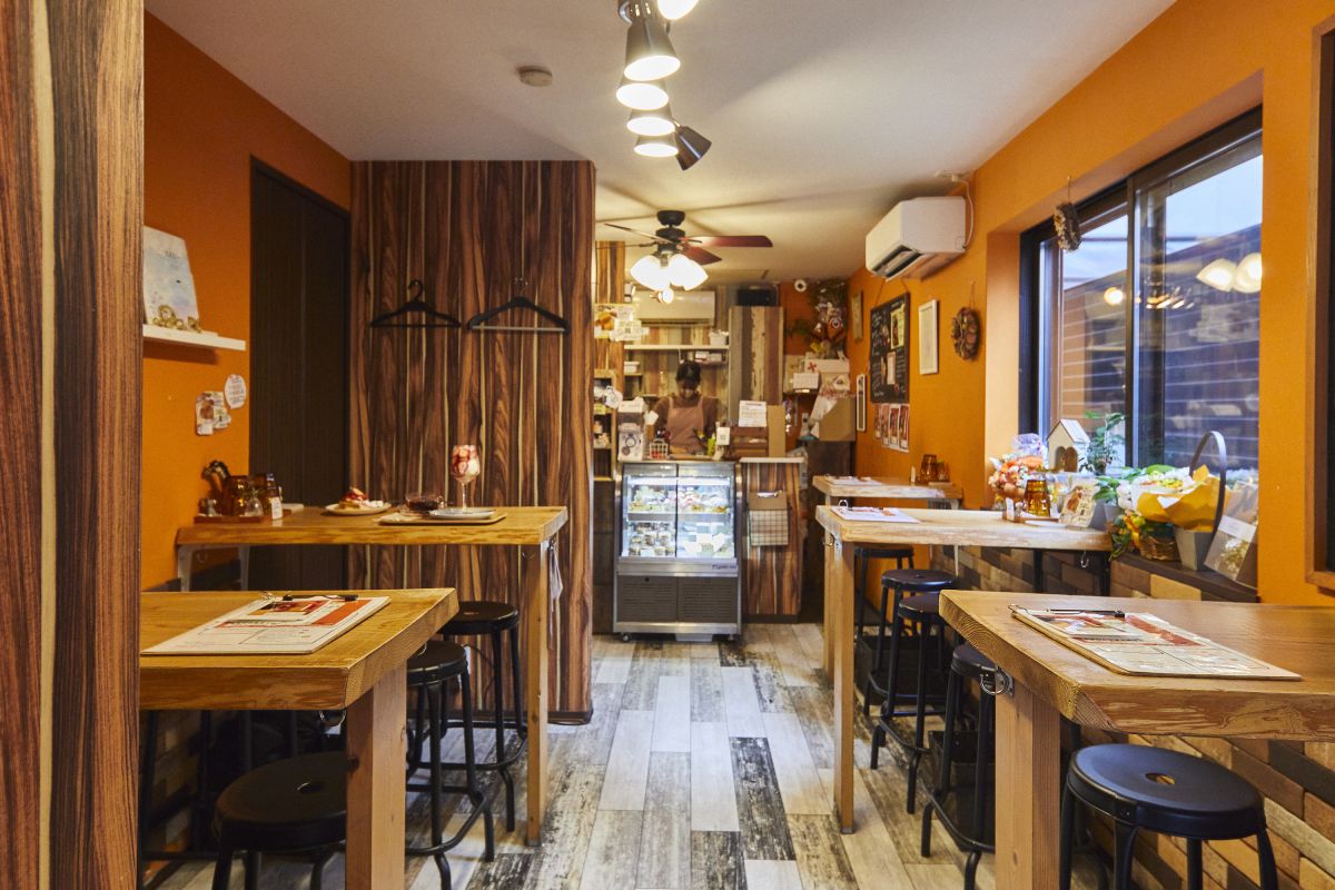 カフェ キンモクセイ店内