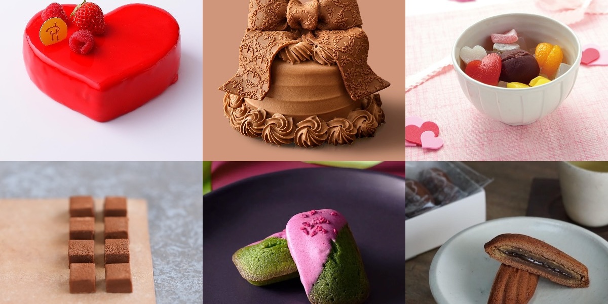 西武池袋本店でバレンタインを盛り上げるキュートなケーキや和スイーツにうっとり