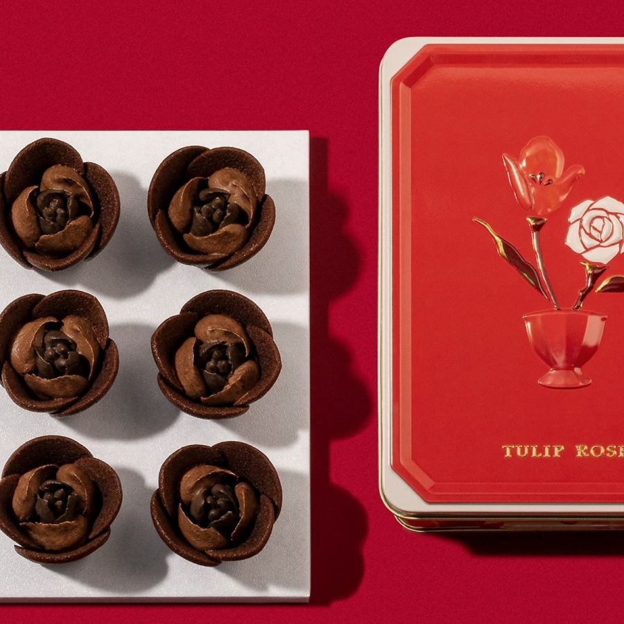「チューリップローズ ショコラティエ＜ディープ・フォレスト＞」（1箱、6個入）2160円/TOKYOチューリップローズ